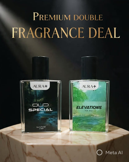 Aura Plus Signature Duo – Oud Special + Elevation